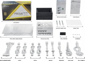 Zasilacz SeaSonic Focus GX White ATX 3 750W (FOCUS-GX-750-V4-WHITE) 4