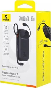 Baseus PPQD4-20C Litowo-polimerowy (LiPo) 20000 mAh Czarny 22