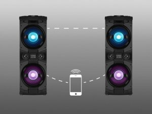 SVEN PS-1500 powerspeaker black (500W, Bluetooth, FM, USB, LED) 11