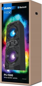 SVEN PS-1500 powerspeaker black (500W, Bluetooth, FM, USB, LED) 8