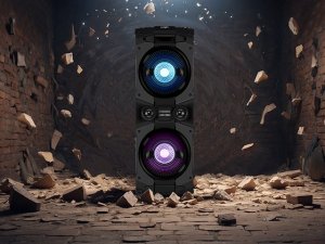 SVEN PS-1500 powerspeaker black (500W, Bluetooth, FM, USB, LED) 9