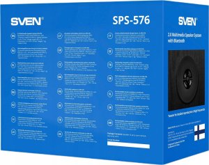 Głośniki komputerowe Sven SVEN SPS-576 głośniki 2.0 do komputera, BLUETOOTH, 8W 7