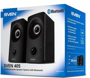 SVEN 405 głośniki bezprzewodowe bluetooth 8W 2.0 5