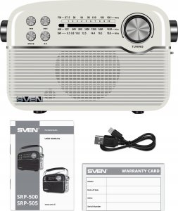 Wieża Sven SRP-500 przenośne radio bezprzewodowe 6