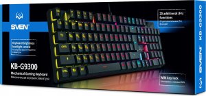 SVEN KB-G9300 podświetlana mehaniczna klawiatura do gier 18