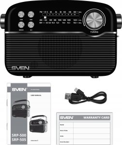 Sven SRP-505 przenośne radio bezprzewodowe 3