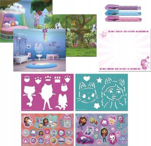 Koci Domek Gabi zestaw kreatywny do rysowania 2