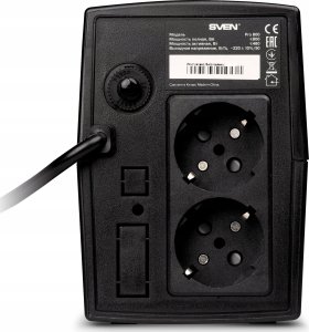 Zasilacz awaryjny UPS SVEN Pro 800, 2 gniazda euro 3