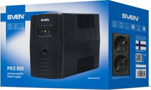 Zasilacz awaryjny UPS SVEN Pro 800, 2 gniazda euro 5