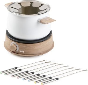 DOMO DO736F Fondue wood white, 1500W 6