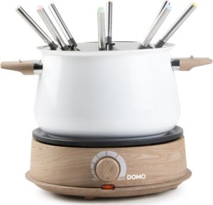 DOMO DO736F Fondue wood white, 1500W 8