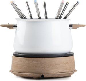 DOMO DO736F Fondue wood white, 1500W 10