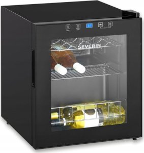 SEVERIN WKS 8907 Chłodziarka do wina 15 butelek 46L czarna 2