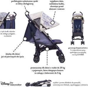 Wózek Easywalker Disney by Easywalker Wózek spacerowy 6,5kg Mickey Ornament - EDB10001 2