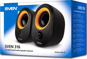 SVEN 316 głośniki 2.0 4