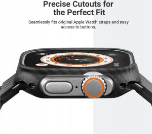 Pitaka Air case, black/grey - Apple Watch Ultra 49 mm 5