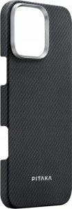 Pitaka Ultra-Slim Case, Black/Grey Twill - iPhone 16 Pro Max 3