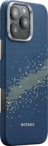 Pitaka Tactile Woven Case, StarPeak Milky Way Galaxy -  iPhone 16 Pro 4