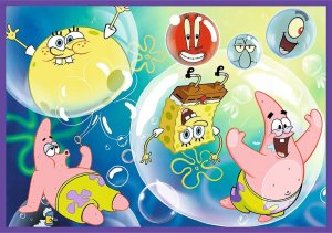 Trefl Puzzle Szalony świat SpongeBoba 4x250 elementów (13342) 3