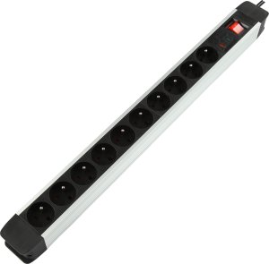 10-WAY POWER STRIP WITH SURGE 1
