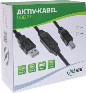 Kabel USB Eaton USB-A - USB-B 10 m Czarny 3