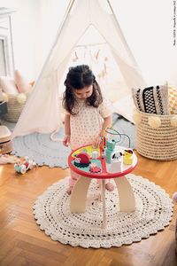 Janod Stolik edukacyjny duży drewniany Baby Forest (J08018) 13