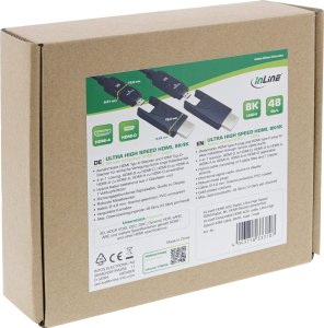 InLine® HDMI AOC Kabel, Ultra High Speed HDMI, 8K4K, Stecker abnehmbar, 10m 3