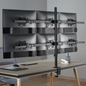 InLine® Tischhalterung, für 6x LCD-/LED-Display bis 81cm (32"), max. 7kg 3