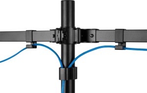 InLine® Tischhalterung, für 2x LCD-/LED-Display bis 81cm (32"), max. 9kg 4