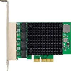 Karta sieciowa InLine Quad Gigabit karta sieciowa 4x RJ45 2,5Gb/s PCIe x4 inkl. low profile 4