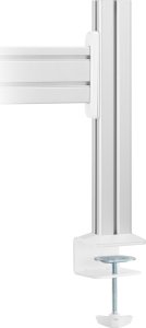 InLine® Slatwall Tischhalterung, Panel Aluminium 1m inkl. 2 Stützen 0,43m 5