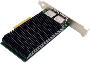 Karta sieciowa InLine ® Dual 10-Gigabit karta sieciowa 2x RJ45 10Gb/s PCIe x8 2