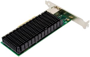 Karta sieciowa InLine ® 10-Gigabit karta sieciowa, 1x RJ45 10Gb/s, PCIe x8, w tym. płyta slotowa LP 3