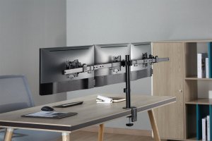 InLine® Tischhalterung, für 3x LCD-/LED-Display bis 81cm (32"), max. 7kg 6