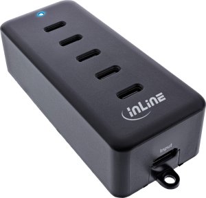 InLine® 5-Port USB-C PowerHub, Ladegerät-Erweiterung, max. 100W 1