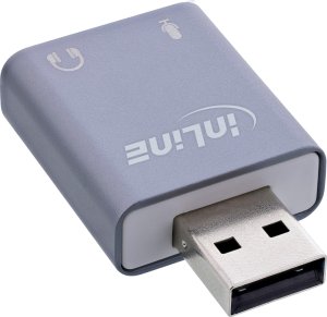 InLine® USB Audio Soundadapter, USB-A 2