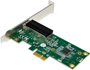 Karta sieciowa InLine ® Gigabit karta sieciowa 1x SFP PCIe x1 w tym niskoprofilowa płyta montażowa 3