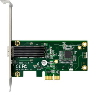 Karta sieciowa InLine ® Gigabit karta sieciowa 1x SFP PCIe x1 w tym niskoprofilowa płyta montażowa 4