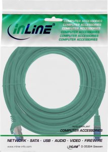 InLine® Patchkabel, Cat.6A, S/FTP, TPE (LSZH), CCA, grün, 5m 3