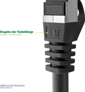 InLine ® Patchkabel Slim Cat.6A S/FTP TPE (LSZH) elastyczny PoE zielony 3m 2