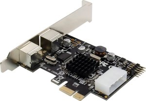 Kontroler InLine ® Karta interfejsu 2x PS/2 PCIe (PCI-Express) 2