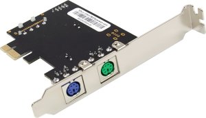 Kontroler InLine ® Karta interfejsu 2x PS/2 PCIe (PCI-Express) 5