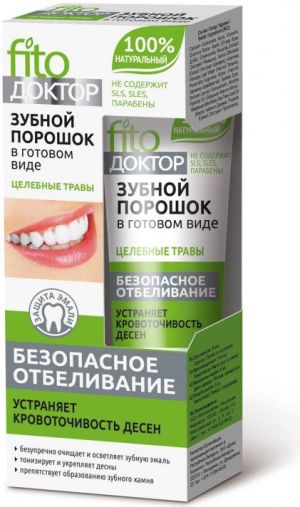 Fitocosmetics Proszek do zębów w gotowej formie Rośliny Lecznicze 45ml 1