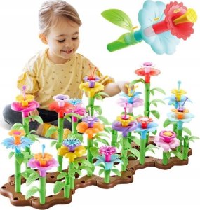 Kwiaty Klocki Budowania Ogrodu Kwiatów Ogród 148El 2