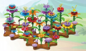 Kwiaty Klocki Budowania Ogrodu Kwiatów Ogród 148El 4