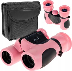 Lornetka Dzień Noc Szklana Optyka Dla Dzieci 8X21 + Futerał Pasek 15
