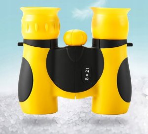 Lornetka Dzień Noc Szklana Optyka Dla Dzieci 8X21 + Futerał Pasek 2