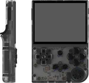 Przenośna konsola retro ANBERNIC RG35xx Plus BLACK TRANSPARENT 3