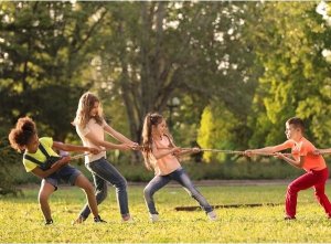 Lina do Przeciągania Gimnastyczna do Ćwiczeń Zabawy Treningu MASTER 2