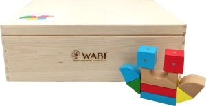 AIG Klocki Magnetyczne WABI Zestaw Edukacyjny 120 el. + tacka magnetyczna WABI Pad 7